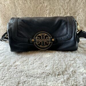 Tory Birch Black Leather Handbag